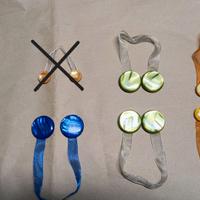 Fermaglio per tenda con magnete, varie misure