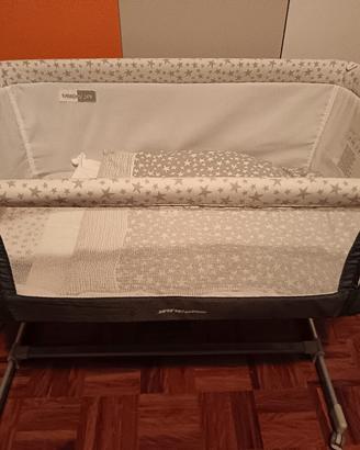 lettino baby side jane + accessori