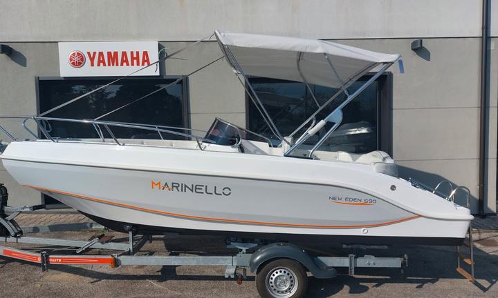 Marinello 590 Eden Open + Yamaha F40