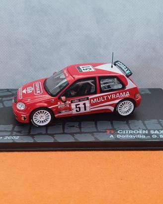 Modellino rally