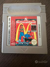 Gioco gameboy mc donald