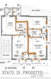 Bilocale co veranda al grezzo a Quartu S.E