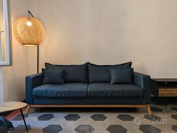 Divano letto blu Maisons du Monde