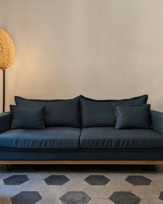 Divano letto blu Maisons du Monde