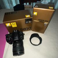 NIKON D810  CON OBBIETTIVO VR 24/120 F4   Gopro