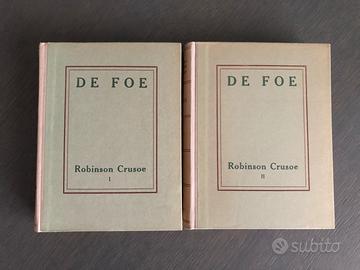 Libro Vintage - Robinson Crusoe