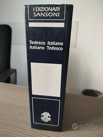 Dizionario  italiano-tedesco Sansoni