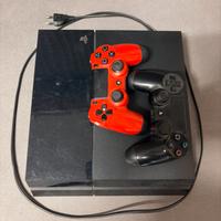 PS4 FAT funzionante con 2 controller