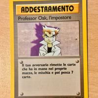 Carte Pokemon Professor Oak, l'impostore Set Base