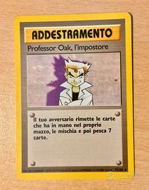 Carte Pokemon Professor Oak, l'impostore Set Base