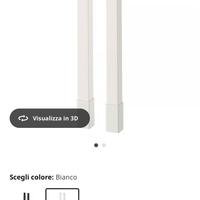 Gambe Enhet Ikea per struttura bagno