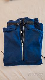 Felpa in pile Champion da uomo blu taglia XL