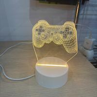 Lampada Led 3D GamePad