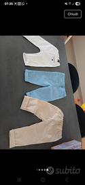 set 3 pantaloni nuovissimi 9/12 mesi