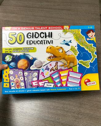 I’M A Genius 50 Giochi educativi Lisciani