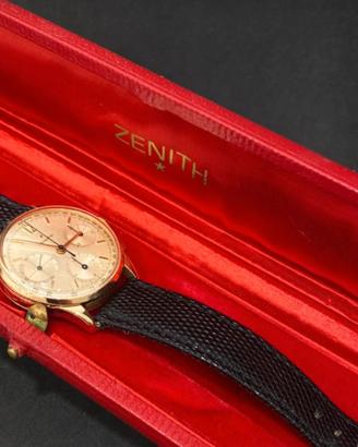 ZENITH TRICOMPAX 146 H IN ORO 18 KT " RARITA"