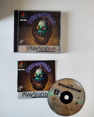 Oddworld: Abe's Oddysee per playstation 1 (ps1)