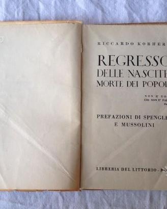 Regresso delle nascite: morte dei popoli