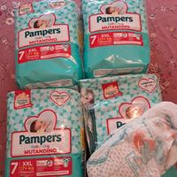 Pannolini pampers 7 xxl
