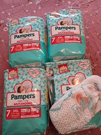 Pannolini pampers 7 xxl