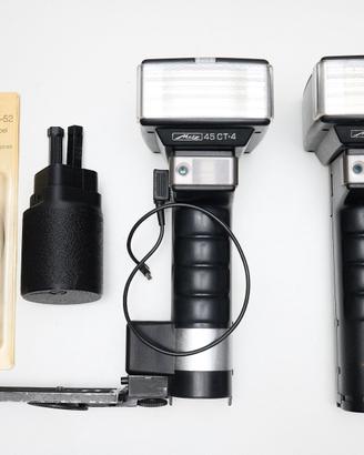 Coppia Flash Metz 45-CT4 + accessori