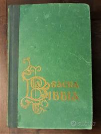 Sacra Bibbia Ed. Paoline 1964 con timbro Curia Ep