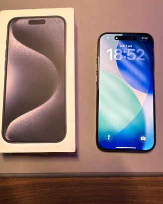 IPhone 15 Pro 128GB - Blu Titanio