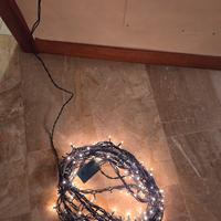 Catena luci Led Natale 7,5 mt con giochi di luce
