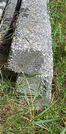 Pali di cemento per testate dei filari