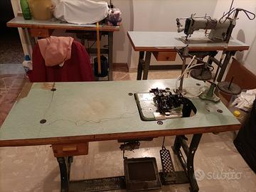 Macchina per cucire Industriale e orlatrice