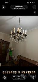 Grande lampadario vintage