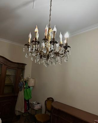 Grande lampadario vintage