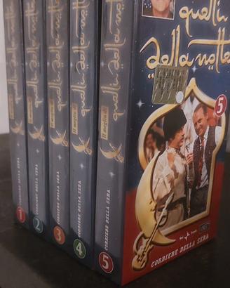 5 videocassette quelli della notte