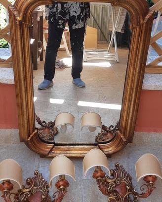 specchiera + applique per ingresso