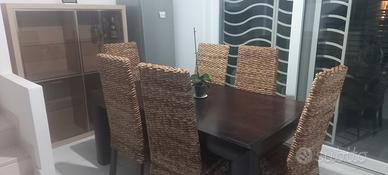 Cucina,  sala da pranzo e soggiorno