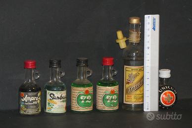 TORO - TUTONE - UNICUM ZWACK - 6 mignon liquore