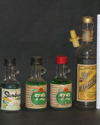 TORO - TUTONE - UNICUM ZWACK - 6 mignon liquore