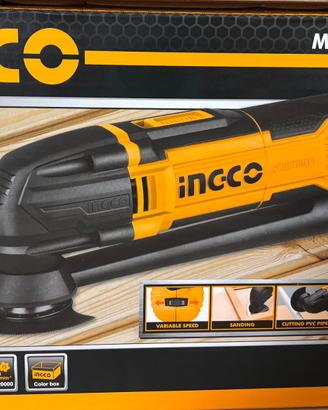 Multiutensile oscillante 300 W con accessori ingco