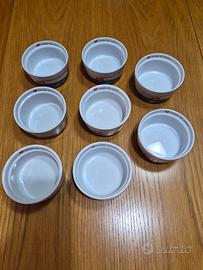 Ciotole Egan campo di cuori set da 8 pezzi