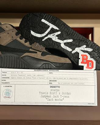 Nike Travis Scott jumpman jack T rexx dark mocha