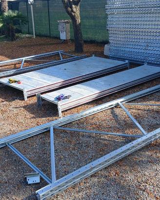 Scaffali per pallet Zincati