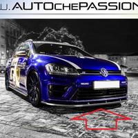 Splitter/spoiler anteriore per VW Golf 7 R 12>2017