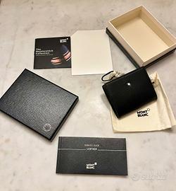 Portamonete originale MONTBLANC mai utilizzato
