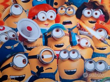 CARTONCINO LOCANDINA FILM MINIONS CATTIVISSIMO ME