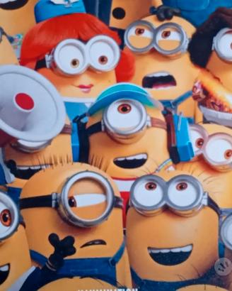 CARTONCINO LOCANDINA FILM MINIONS CATTIVISSIMO ME