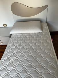 Letto con materasso
