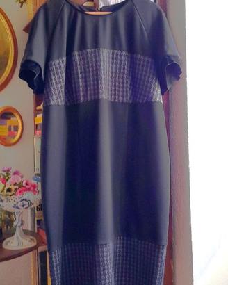 Abito curvy invernale OVS nero donna