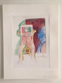 Robert Carroll - matita su cartoncino