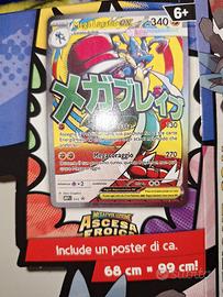 pokemon poster premium mega lucario ex