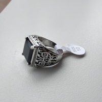 Anello argento tibetano vintage